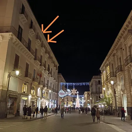 Balcone Etnea In Centro شقة